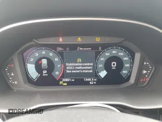 2023 Audi Q3 S line Premium with VIN WA1DECF32P1031268, listed as a Copart auction lot 53976095 with 20,891 mi miles and Salvage title. Bid and sale history available at DreamBid. Image 9.