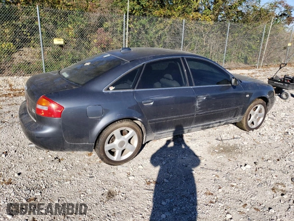 2004 Audi A6 3.0L with VIN WAULT64B34N068155, listed as a Copart auction lot 76732894 with 163,442 mi miles and Salvage Title. Bid and sale history available at carsss.com. Image 3.