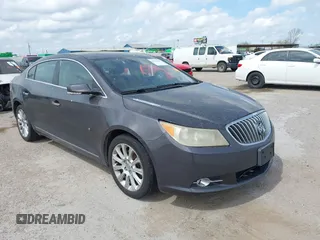2013 Buick LaCrosse Leather with VIN 1G4GC5E34DF287105, listed as a IAAI auction lot 41909809 with 208,638 mi miles. Bid and sale history available at carsss.com. Image 1.
