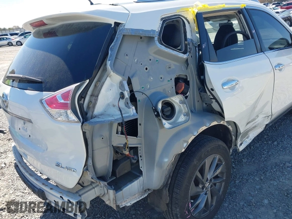 2016 Nissan Rogue SV with VIN KNMAT2MVXGP703040, listed as a IAAI auction lot 41781739 with 88,504 mi miles. Bid and sale history available at carsss.com. Image 17.