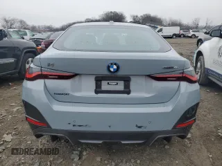 2023 BMW i4 eDrive40 with VIN WBY73AW08PFN76248, listed as a Copart auction lot 42501884 with 12,173 mi miles. Bid and sale history available at carsss.com. Image 6.