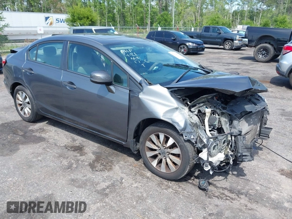 2013 Honda Civic EX with VIN 19XFB2F87DE041736, listed as a IAAI auction lot 42112475 with 184,344 mi miles and . Bid and sale history available at DreamBid. Image 1.