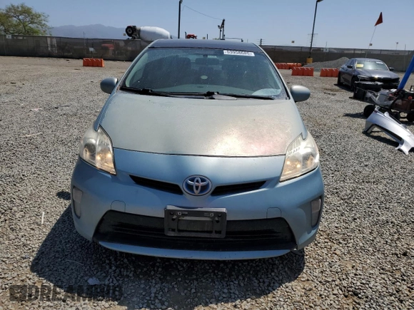 2013 Toyota Prius One with VIN JTDKN3DU0D1689885, listed as a Copart auction lot 53958685 with 217,828 mi miles and Clean Title. Bid and sale history available at carsss.com. Image 5.