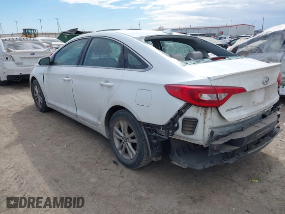 2017 Hyundai Sonata SE with VIN 5NPE24AF4HH502146, listed as a IAAI auction lot 41806979 with 88,289 mi miles and . Bid and sale history available at DreamBid. Image 3.