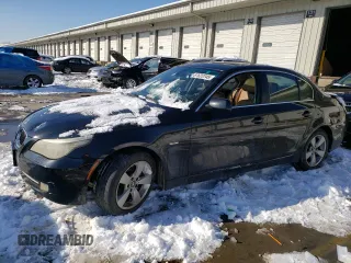2008 BMW 5 Series 528xi with VIN WBANV13528CZ53594, listed as a Copart auction lot 87623745 with Not Provided miles and Salvage Title. Bid and sale history available at carsss.com. Image 1.