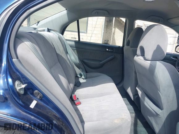2003 Honda Civic LX with VIN 2HGES16553H561692, listed as a IAAI auction lot 41993872 with 201,413 mi miles and . Bid and sale history available at DreamBid. Image 8.