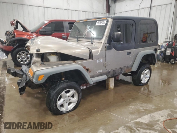 2004 Jeep Wrangler X с VIN 1J4FA39S64P789243, выставлен на аукционе Copart как лот 56286185 с пробегом Не указан миль и На запчасти • Non repairable. История ставок и продаж доступна на DreamBid. Изображение 1.