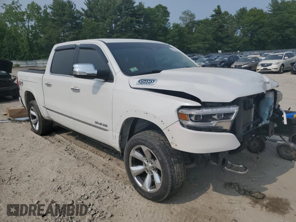 2019 Ram 1500 Limited with VIN 1C6SRFHT0KN773399, listed as a Copart auction lot 59344935 with 80,840 mi miles and Salvage title. Bid and sale history available at DreamBid. Image 4.