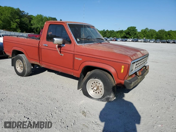 1987 Ford Ranger with VIN 1FTCR11T4HUB51509, listed as a Copart auction lot 52777744 with 75,280 mi miles and Clean title. Bid and sale history available at DreamBid. Image 4.