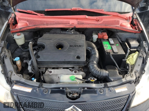 2007 Suzuki SX4 with VIN JS2YB413375112114, listed as a Copart auction lot 88748045 with 208,722 mi miles and Salvage Title. Bid and sale history available at carsss.com. Image 12.