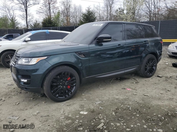 2015 Land Rover Range Rover Sport Supercharged with VIN SALWR2TF0FA522893, listed as a Copart auction lot 51675035 with 122,586 mi miles and Clean Title. Bid and sale history available at carsss.com. Image 1.