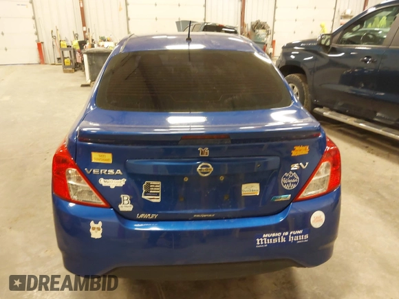2016 Nissan Versa S Plus with VIN 3N1CN7AP1GL903230, listed as a IAAI auction lot 41846835 with 102,719 mi miles. Bid and sale history available at carsss.com. Image 16.