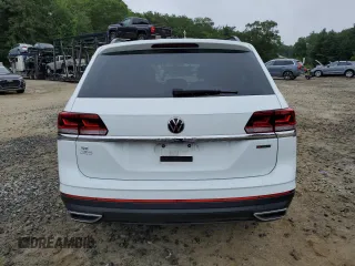 2021 Volkswagen Atlas SE with VIN 1V2KP2CA8MC536766, listed as a Copart auction lot 61058575 with 24,805 mi miles and Salvage title. Bid and sale history available at DreamBid. Image 6.