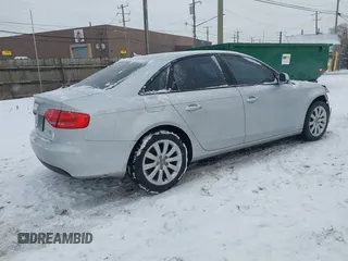 2012 Audi A4 2.0T Premium with VIN WAUAFAFL4CA119840, listed as a IAAI auction lot 41401233 with 75,545 mi miles. Bid and sale history available at carsss.com. Image 4.