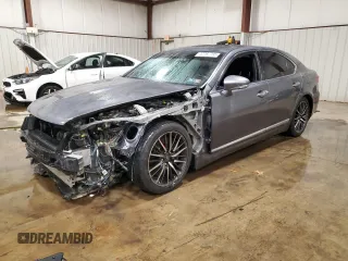 2015 Lexus LS with VIN JTHBL5EF0F5137623, listed as a Copart auction lot 42787785 with Not Provided miles and Salvage Title. Bid and sale history available at carsss.com. Image 1.