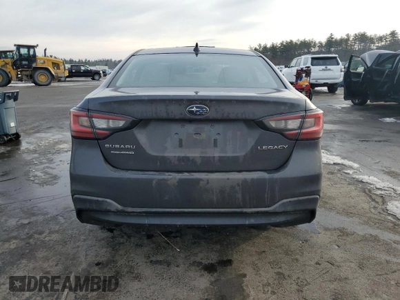 2020 Subaru Legacy with VIN 4S3BWAA67L3011838, listed as a Copart auction lot 89249595 with 93,148 mi miles and Salvage title. Bid and sale history available at DreamBid. Image 6.