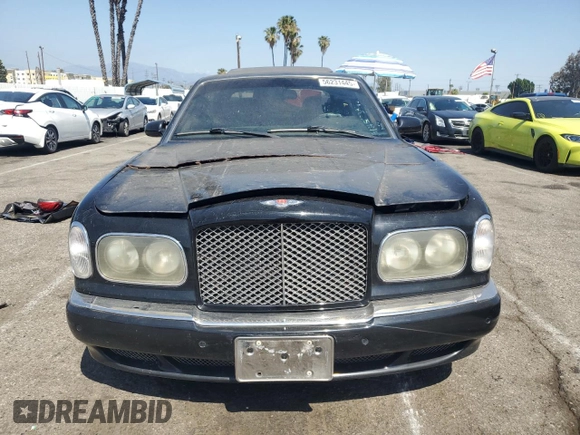 2001 Bentley Arnage с VIN SCBLC31E81CX05759, выставлен на аукционе Copart как лот 56231445 с пробегом Не указан миль и Чистый • Clean title. История ставок и продаж доступна на DreamBid. Изображение 5.