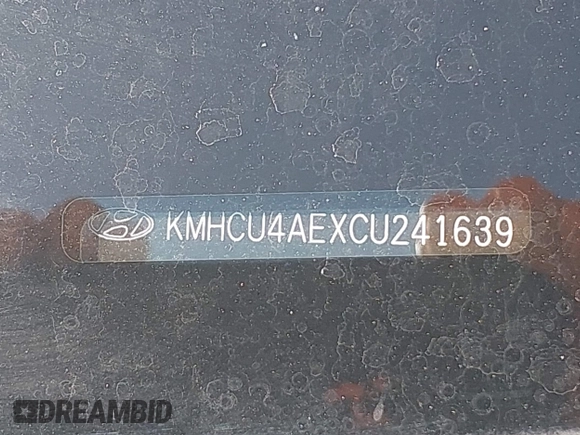 2012 Hyundai Accent GLS with VIN KMHCU4AEXCU241639, listed as a IAAI auction lot 42327411 with 108,939 mi miles and . Bid and sale history available at DreamBid. Image 18.
