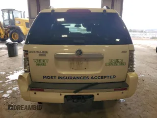 2008 Mercury Mountaineer Premier with VIN 4M2EU48878UJ15494, listed as a Copart auction lot 49576755 with 134,294 mi miles and Salvage Title. Bid and sale history available at carsss.com. Image 6.