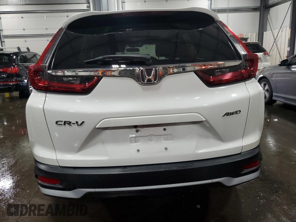 2020 Honda CR-V EX with VIN 5J6RW2H53LL043956, listed as a Copart auction lot 58778545 with 30,487 mi miles and Salvage title. Bid and sale history available at DreamBid. Image 6.