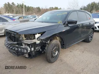 2024 Acura MDX w/A-Spec Package with VIN 5J8YE1H00RL030109, listed as a IAAI auction lot 41163634 with 25,054 mi miles. Bid and sale history available at carsss.com. Image 19.