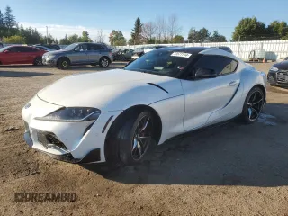 2020 Toyota GR Supra 3.0 with VIN WZ1DB4C01LW025149, listed as a Copart auction lot 73577744 with 51,773 mi miles and Clean Title. Bid and sale history available at carsss.com. Image 1.