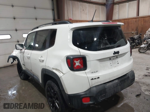 2017 Jeep Renegade Latitude with VIN ZACCJBBB9HPG18671, listed as a IAAI auction lot 41554578 with 75,248 mi miles. Bid and sale history available at carsss.com. Image 3.