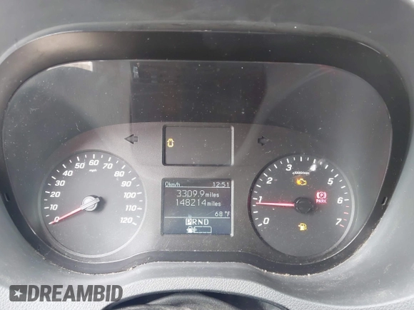 2021 Mercedes-Benz Sprinter Cargo with VIN W1W40CHY4MT054679, listed as a IAAI auction lot 42078941 with 148,214 mi miles. Bid and sale history available at carsss.com. Image 7.