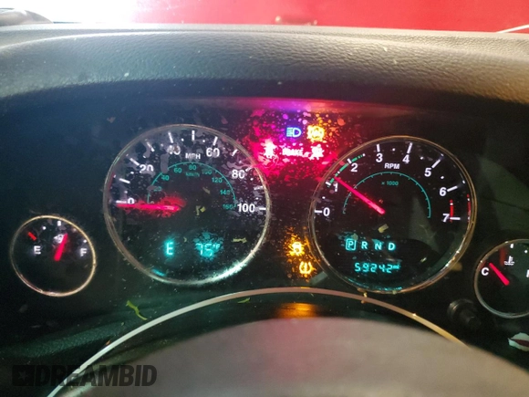2016 Jeep Wrangler Unlimited Sahara z VIN 1C4BJWEG9GL219739, wystawiony jako Copart lot #59686315 z przebiegiem 59 242 mil mil oraz Szkoda całkowita • Salvage title. Historia ofert i sprzedaży dostępna na DreamBid. Obrazek 9.