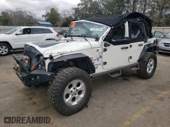 2007 Jeep Wrangler Unlimited X with VIN 1J4GA39147L207549, listed as a Copart auction lot 47291165 with 141,325 mi miles and Salvage title. Bid and sale history available at DreamBid. Image 1.