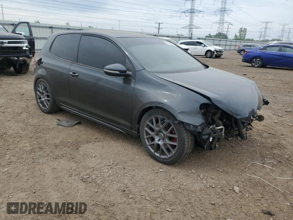 2013 Volkswagen GTI z VIN WVWEV7AJ2DW125334, wystawiony jako Copart lot #57248175 z przebiegiem Nie podano mil oraz Szkoda całkowita • Salvage title. Historia ofert i sprzedaży dostępna na DreamBid. Obrazek 4.