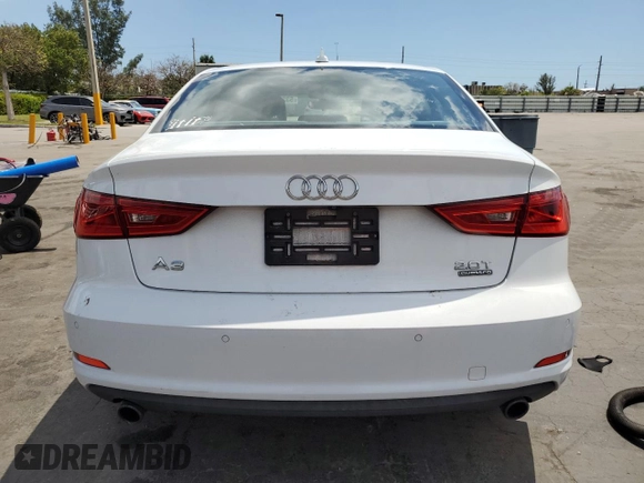 2016 Audi A3 2.0T Premium with VIN WAUB8GFF0G1042322, listed as a Copart auction lot 53209145 with 45,159 mi miles and Clean Title. Bid and sale history available at carsss.com. Image 6.
