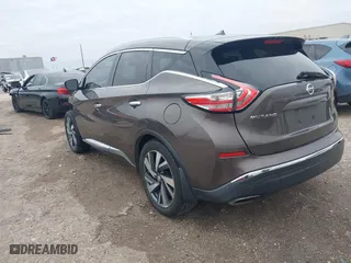 2015 Nissan Murano S with VIN 5N1AZ2MG1FN213009, listed as a IAAI auction lot 41365676 with 175,241 mi miles. Bid and sale history available at carsss.com. Image 3.