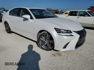 2017 Lexus GS with VIN JTHBS1BL6HA002274, listed as a Copart auction lot 74006484 with 0 mi miles and Salvage Title. Bid and sale history available at carsss.com. Image 4.