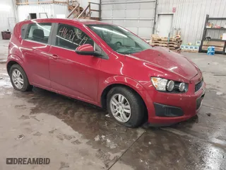 2014 Chevrolet Sonic LT with VIN 1G1JC6SHXE4212589, listed as a IAAI auction lot 41622549 with 63,135 mi miles. Bid and sale history available at carsss.com. Image 1.