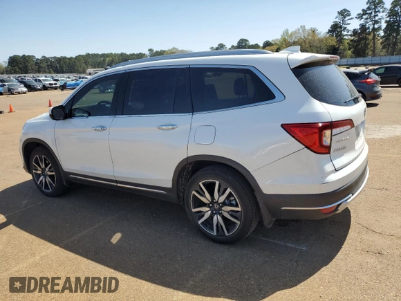 2022 Honda Pilot Touring 7-Passenger z VIN 5FNYF5H66NB025193, wystawiony jako Copart lot #50054505 z przebiegiem 25 650 mil mil oraz Czysty tytuł • Clean title. Historia ofert i sprzedaży dostępna na DreamBid. Obrazek 2.