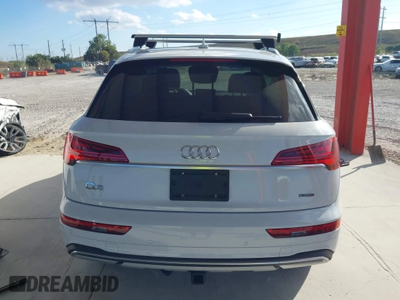 2023 Audi Q5 Premium Plus with VIN WA1BBAFY7P2024214, listed as a IAAI auction lot 41169876 with 21,183 mi miles and . Bid and sale history available at DreamBid. Image 16.
