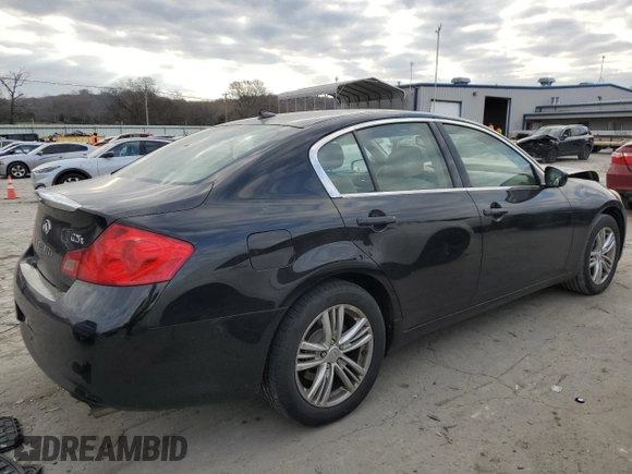 2012 Infiniti G25 Sedan x with VIN JN1DV6AR2CM860226, listed as a Copart auction lot 83296134 with 0 mi miles and Clean Title. Bid and sale history available at carsss.com. Image 3.
