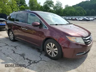 2015 Honda Odyssey EX-L z VIN 5FNRL5H60FB094220, wystawiony jako Copart lot #59840525 z przebiegiem 221 964 mil mil oraz Czysty tytuł • Clean title. Historia ofert i sprzedaży dostępna na DreamBid. Obrazek 4.