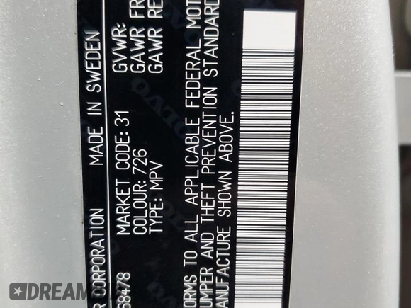 2022 Volvo XC90 Inscription с VIN YV4A22PL6N1868478, выставлен на аукционе Copart как лот 46593195 с пробегом 37 323 миль миль и Списание • Salvage title. История ставок и продаж доступна на DreamBid. Изображение 13.
