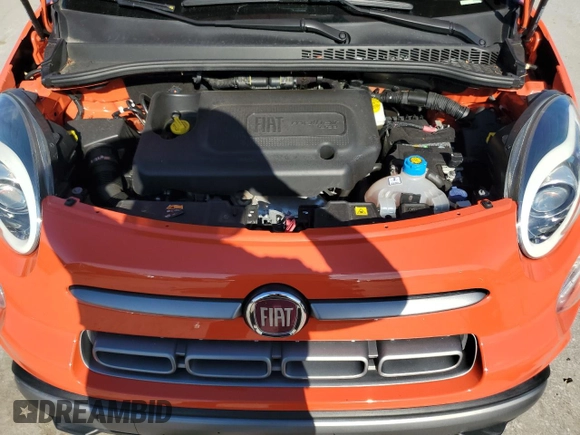 2019 FIAT 500L Trekking with VIN ZFBNFADH7KZ042211, listed as a Copart auction lot 58894534 with 36,997 mi miles and Salvage Title. Bid and sale history available at carsss.com. Image 11.