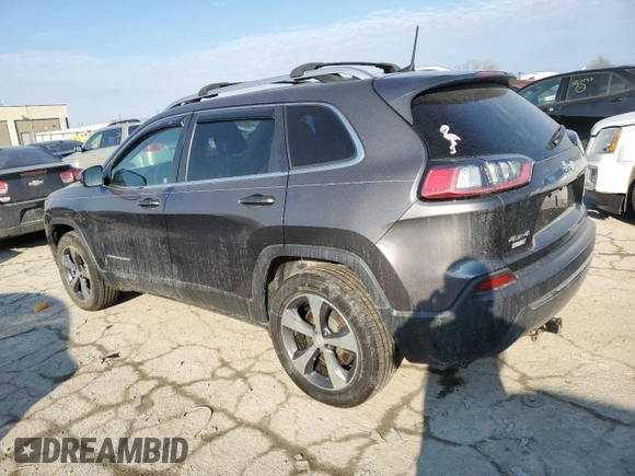 2019 Jeep Cherokee Limited with VIN 1C4PJMDX0KD294277, listed as a Copart auction lot 47136175 with 98,319 mi miles and Salvage Title. Bid and sale history available at carsss.com. Image 2.