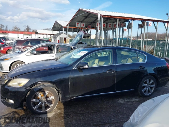 2008 Lexus GS with VIN JTHCE96S180019551, listed as a IAAI auction lot 38621596 with 141,645 mi miles. Bid and sale history available at carsss.com. Image 13.