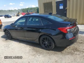 2024 Honda Civic Sport with VIN 2HGFE2F51RH593081, listed as a Copart auction lot 61823915 with 28,477 mi miles and Clean title. Bid and sale history available at DreamBid. Image 2.