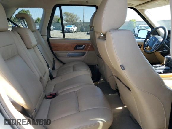 2008 Land Rover Range Rover Sport HSE with VIN SALSK25488A129239, listed as a Copart auction lot 48887535 with 205,090 mi miles and Salvage Title. Bid and sale history available at carsss.com. Image 11.