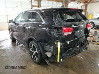 2018 Kia Sorento EX with VIN 5XYPHDA56JG384886, listed as a Copart auction lot 44422595 with 94,906 mi miles and Salvage Title. Bid and sale history available at carsss.com. Image 2.