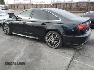 2016 Audi A6 2.0T Premium Plus with VIN WAUDFAFC2GN182396, listed as a Copart auction lot 81040024 with 110,948 mi miles and Salvage Title. Bid and sale history available at carsss.com. Image 2.