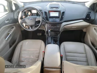 2017 Ford Escape SE with VIN 1FMCU0GD6HUB48986, listed as a Copart auction lot 43915415 with 122,465 mi miles and Salvage Title. Bid and sale history available at DreamBid. Image 8.