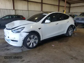 2021 Tesla Model Y Long Range z VIN 5YJYGDEE6MF072824, wystawiony jako Copart lot #57614715 z przebiegiem 68 799 mil mil oraz Szkoda całkowita • Salvage title. Historia ofert i sprzedaży dostępna na DreamBid. Obrazek 1.