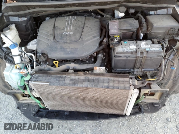 2018 Kia Sedona SX-L with VIN KNDME5C17J6389707, listed as a Copart auction lot 42446375 with 78,325 mi miles and Salvage Title. Bid and sale history available at carsss.com. Image 12.